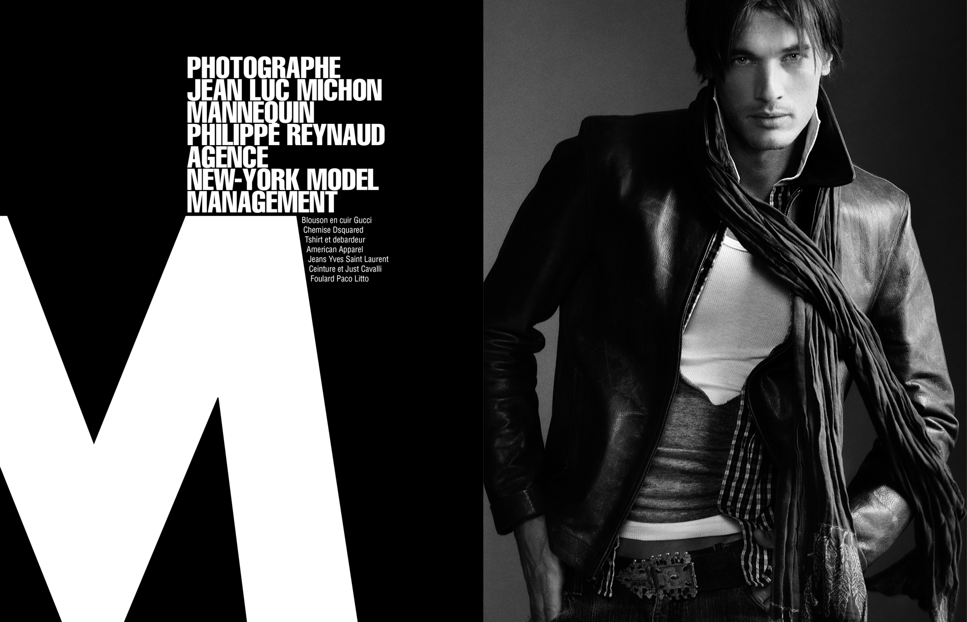 Mannequin Philippe REYNAUD. New-York Model